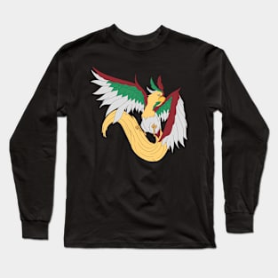 Tri Color Bird Long Sleeve T-Shirt